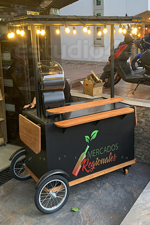 carrito venta de bebidas