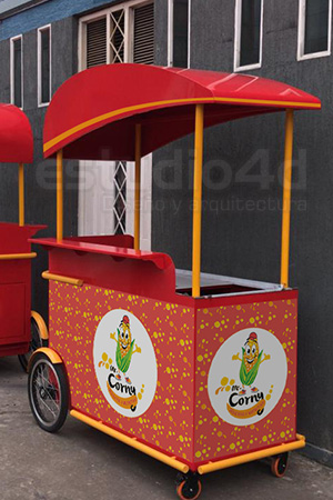 carrito venta de comida rapida