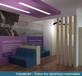 decoración de recepciones de oficina