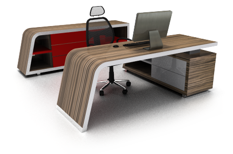 escritorio en madera para gerente