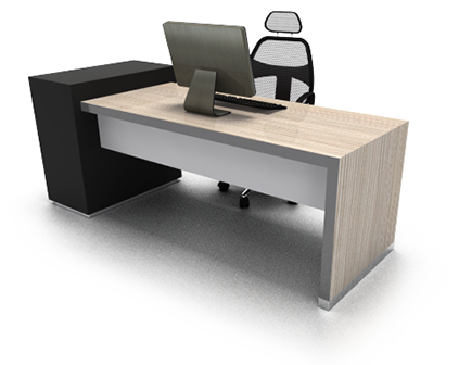 escritorio moderno de oficina
